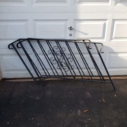Wrought Iron Railing Set Of 2 Beautiful Stair Entry Accent