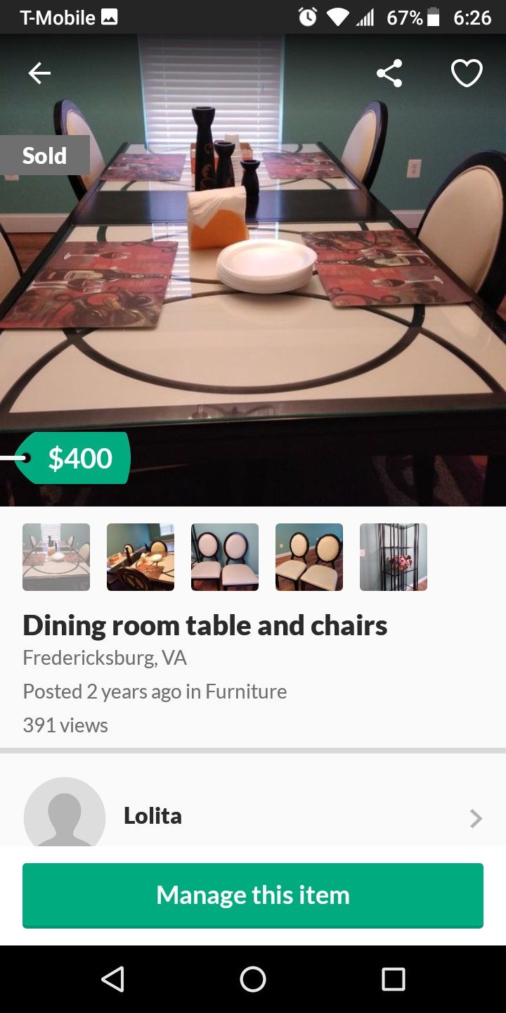 Dining Room Set
