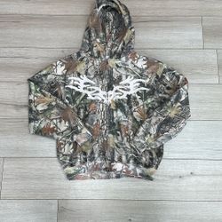 Camo deer Hoodie (Pac-sun)