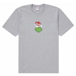 Supreme Grinch Grey Tee Size XL Now Available 