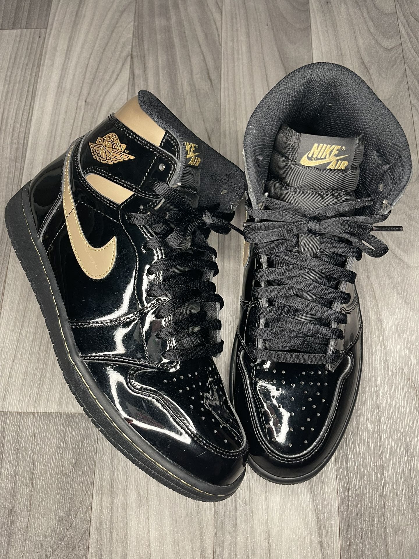 Metallic Gold Jordan 1s