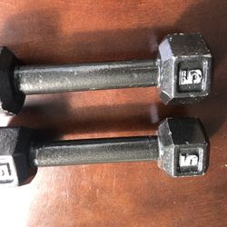 2 Three Pound Weights