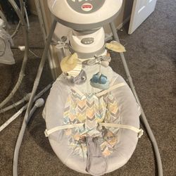 Fisherprice Rotating Baby Swing