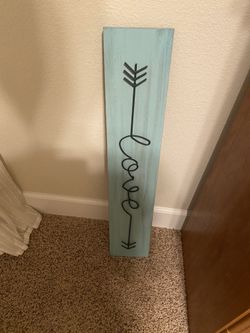 Love Wooden Sign