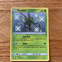 Scyther – SV1/SV94 – Hidden Fates Shiny Vault – Lightly Played – Public Meetup