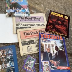 Vintage collection Duke Blue Devils magazines newspapers 80s and 90s