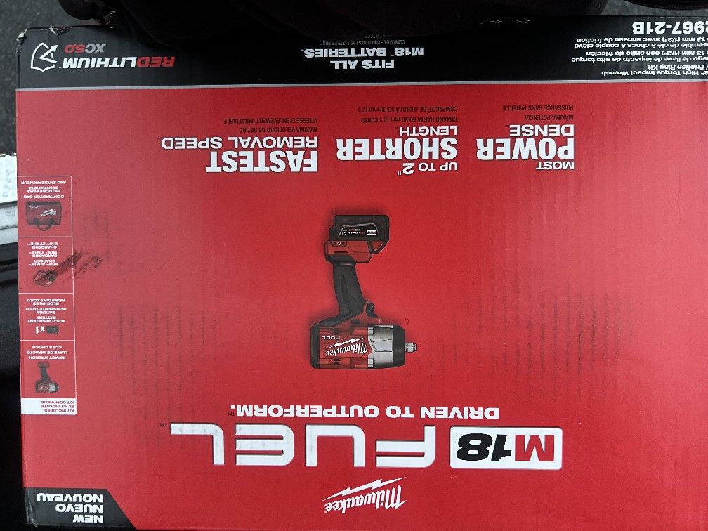 Milwaukee High Tourque Impact Gun
