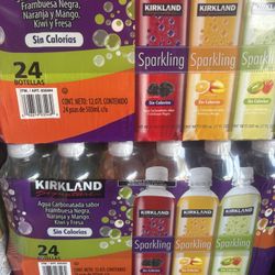 Kirkland Sparkling Ice 24pk Drinks.. Special 2 For $15