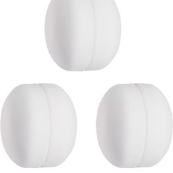 3 Pairs Magnetic Curtain Weights Heavy,Silicone Wrapped Shower Curtain Weights,Strong Magnetic Force, Easy to Install, Suitable for Shower Curtains,