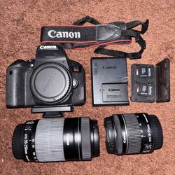 Canon Rebel T7i Camera + Full Creator Kit Bundle