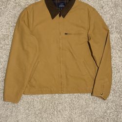 J.Crew Canvas Work Jacket (2024)- Men’s Size M - Tan 