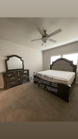 Furniture bedroom set and mattress