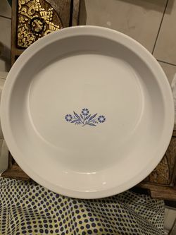 Corning Ware Corn Flower Plate