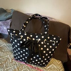 Polkadot Tote Handbag