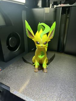 3d Printed Leafeon 