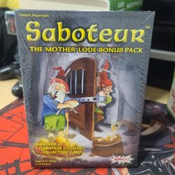 Saboteur The Mother Lode Bonus Pack Board Game 