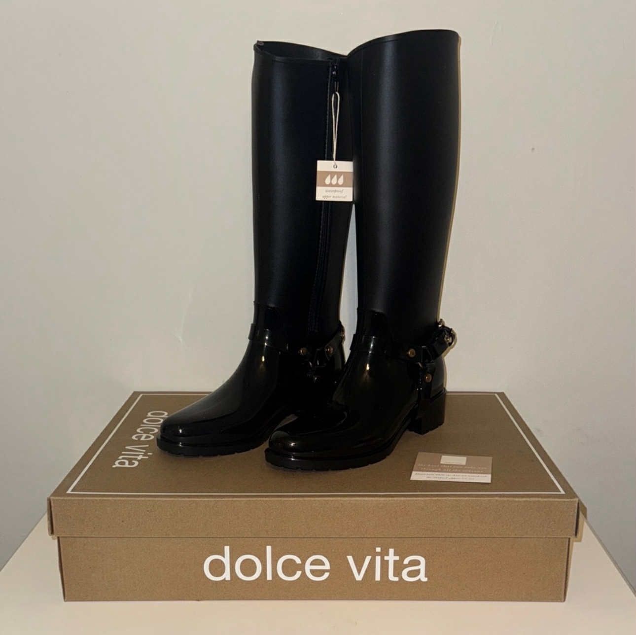 Dolce Vita Women's Cloudy H2o Fashion Boot Midnight