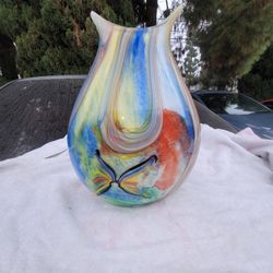 Vintage Murano Glass Vase
