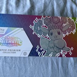 Pokémon Scarlet & Violet Prismatic Evolutions Super-Premium Collection Eevee Box