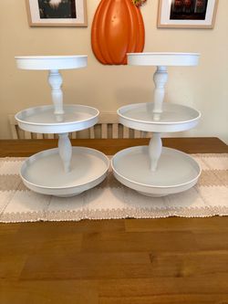 Tiered trays