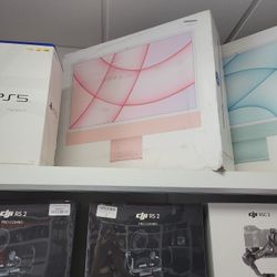 Apple iMac ~ 24in, 256gb, 7core, M1 Chip ☆ Ask About Available Colors ☆