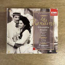 Puccini-La Rondine/ Gheorghiu, Alagna , Matteuzzi, Mula, Ronaldi, etc.  Used Very Good