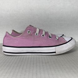 Converse Chuck Taylor All Star Size 13 Kid Shoes Pink White Comfort Canvas Youth