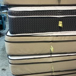 Queen Pillowtop Mattress And Box Spring New In Plastic Free Delivery In Atlanta 