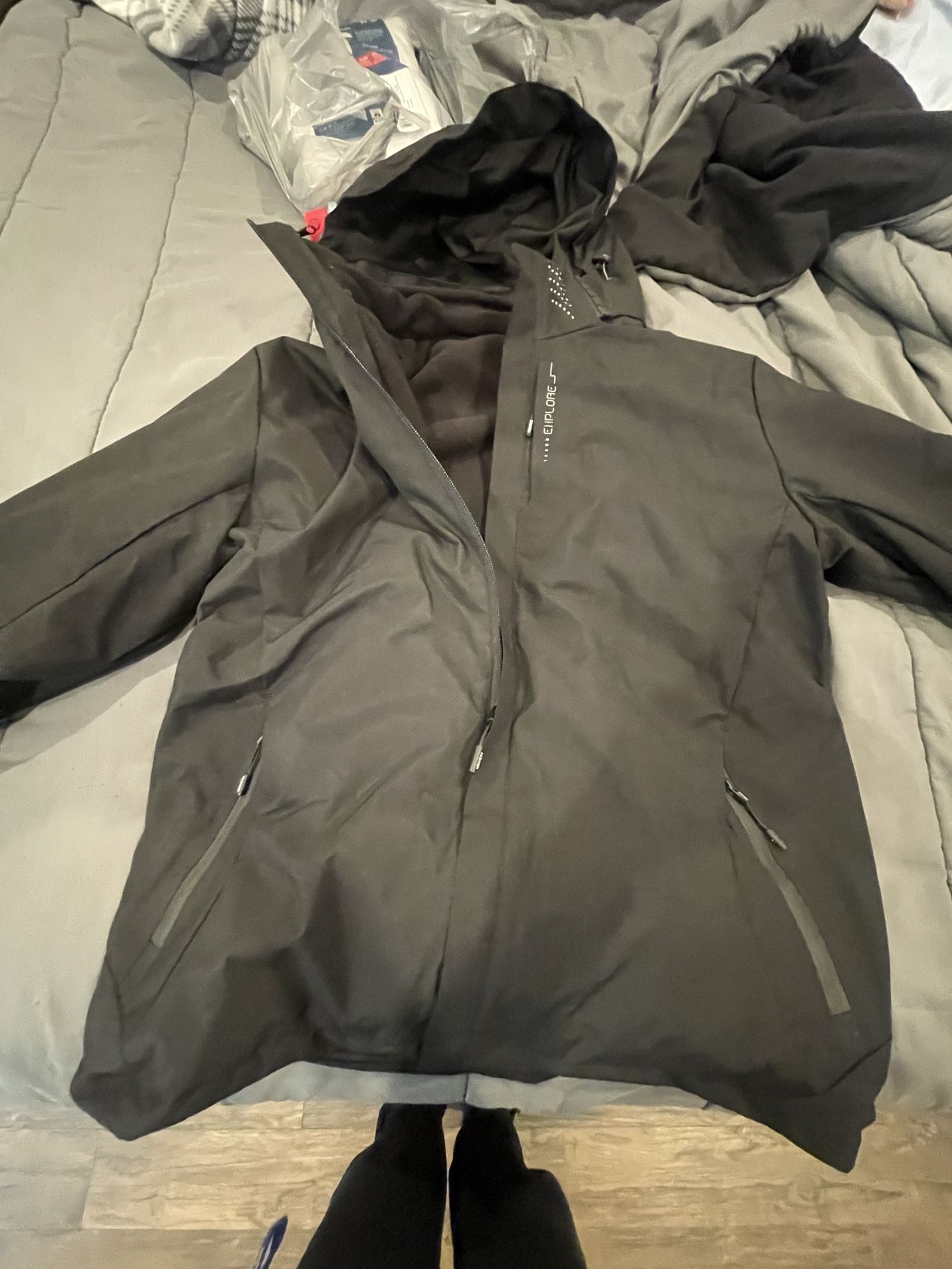 Double Layer Waterproof Jacket  (windbreaker)