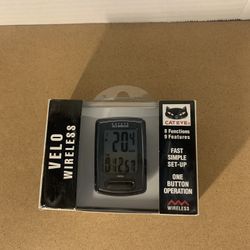 Cateye CC-VT230W Velo Wireless Speed Sensor with Programmable Odometer