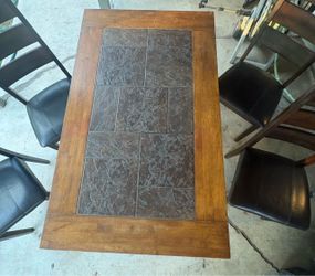 Wood table