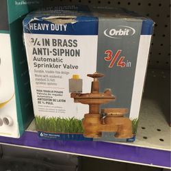 ORBIT IRRIGATION PRODUCTS 57065 57065 3/4IN BRSS SPRNKLR VALVE