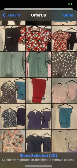 Nursing Scrubs. Size Large Only. 3 Or More Sets Negotiable Prices