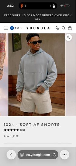 Soft AF YOUNG LA shorts