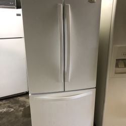 Whirlpool 30” French Style Refrigerator With Indoor Ice Maker 