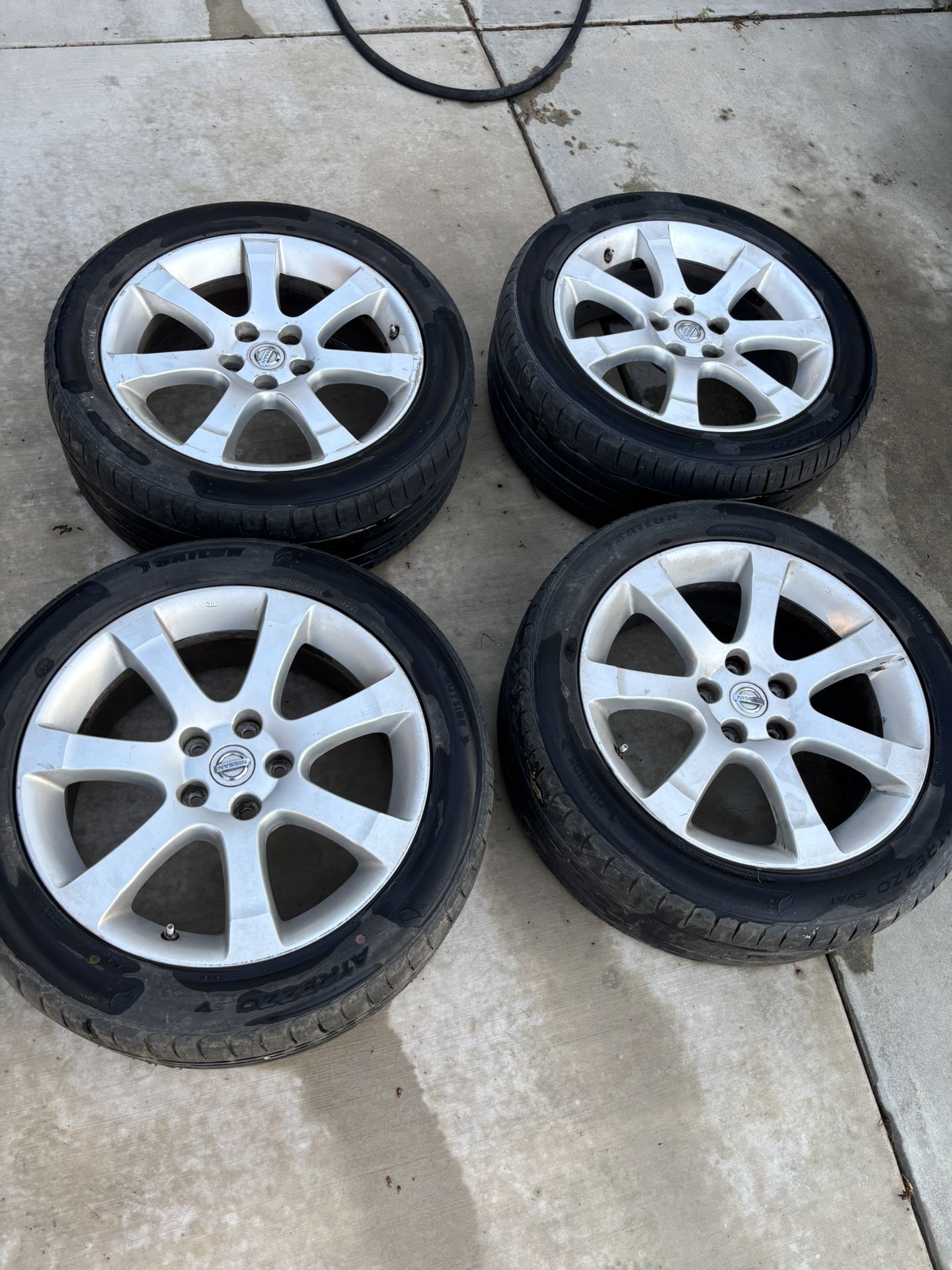 Rims and tires (4)