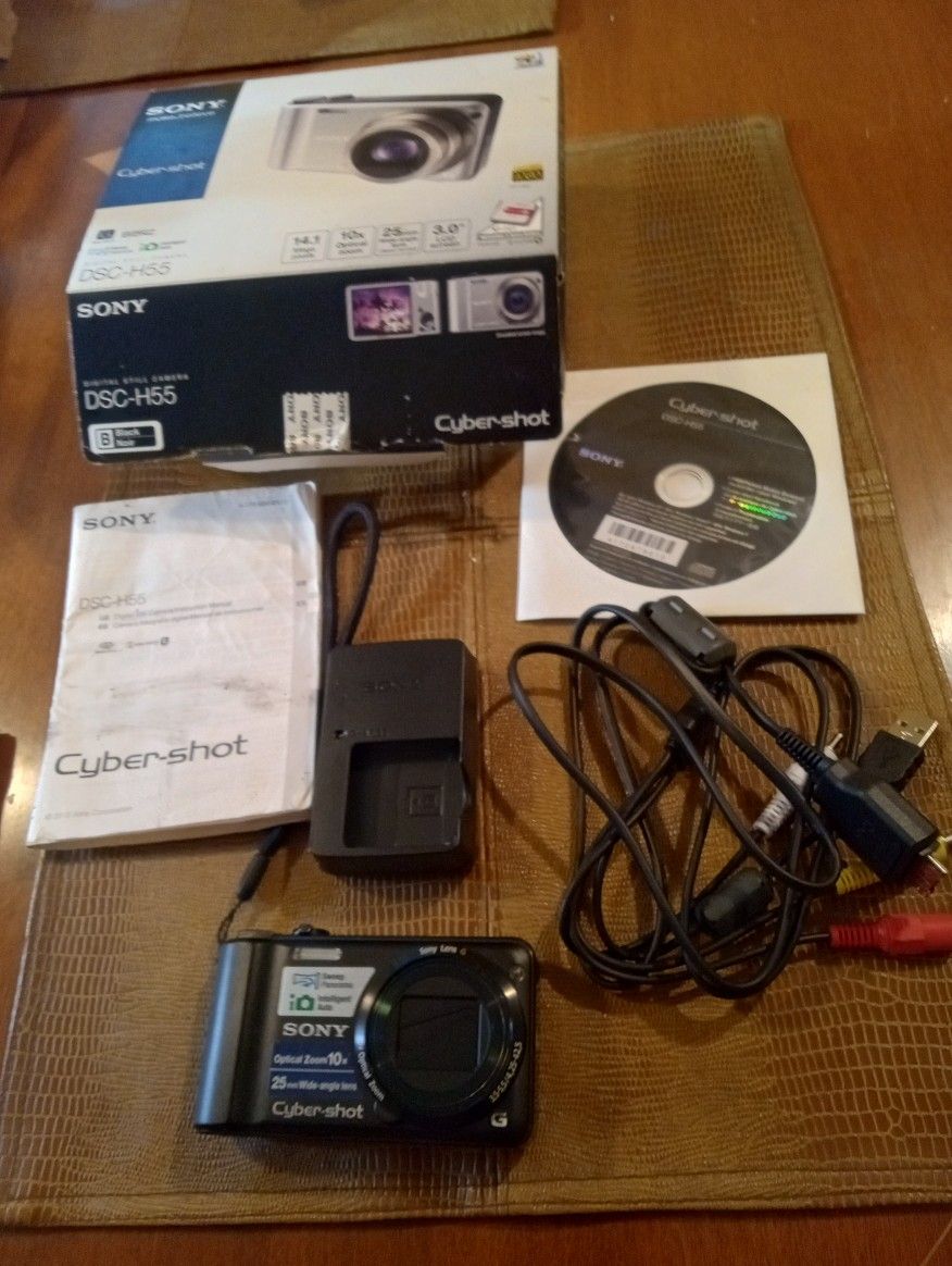 Sony Dsc-H55 14.1 MP Cyber-shot Digital Camera