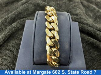 Link Bracelet - Yellow Gold 10k (.417) 48.2 grams 9 inch