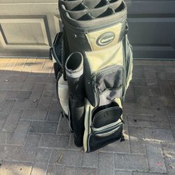 Burton golf cart bag 14 way  With cooler pocket 