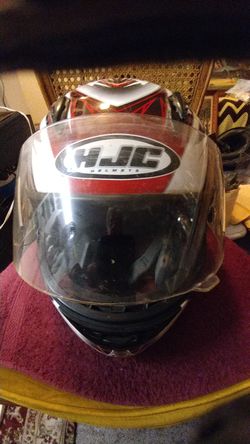 HJC motorcycle helmet size large