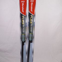 (2) Duralast Flex Blade Beam WIndshield Wipers- 20" Length 