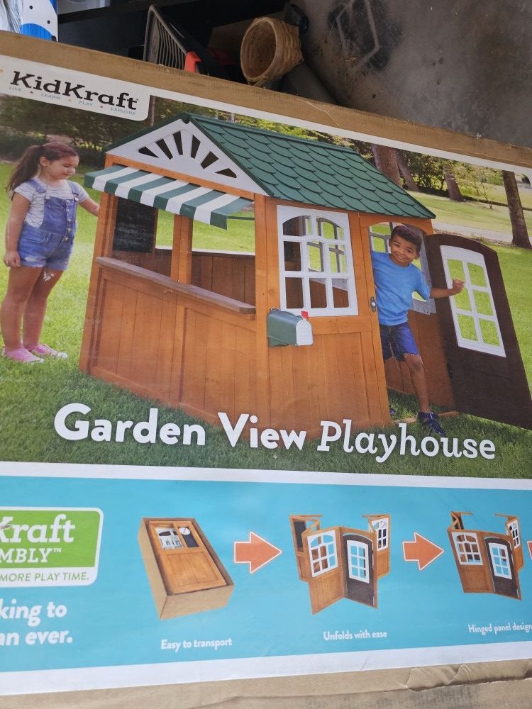 Garden view playhouse deals