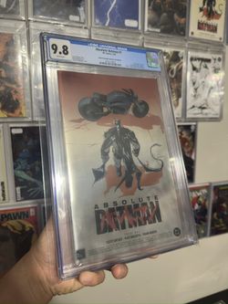 ABSOLUTE BATMAN #1 CGC 9.8 AKIRA FOIL TENTH 10th PRINT