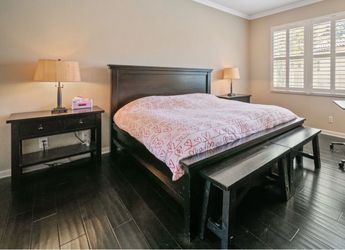 Pottery Barn King Bed frame