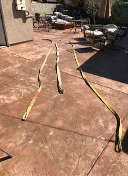 Long rigging straps