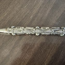  Vintage Silver Filigree mechanical pencil 