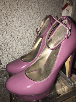 purple stilettps
