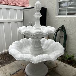 Two Tier Garden Decorative Water Fountain