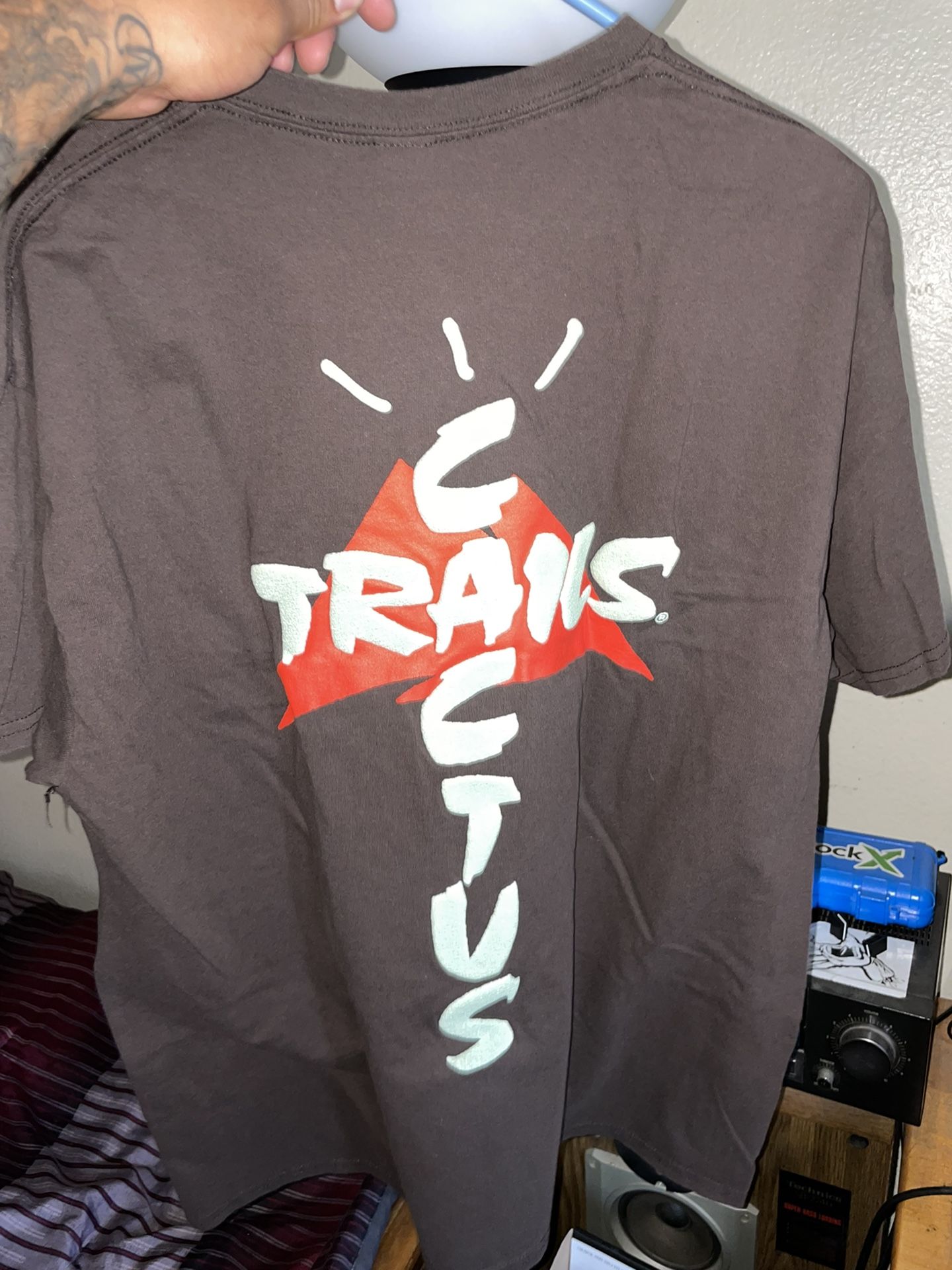 Travis Scott Cactus Trails T Shirt Brown Size Large Brand New 