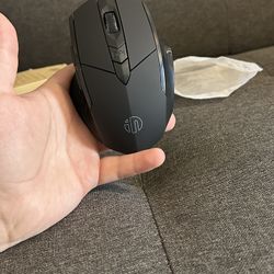 INPHIC Multi-Device Bluetooth Mouse Wireless, Rechargeable, USB Receiver